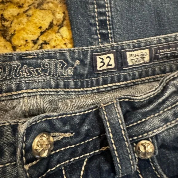 Miss Me Women's Blue Boot Cut Jeans - Picture 3 of 6